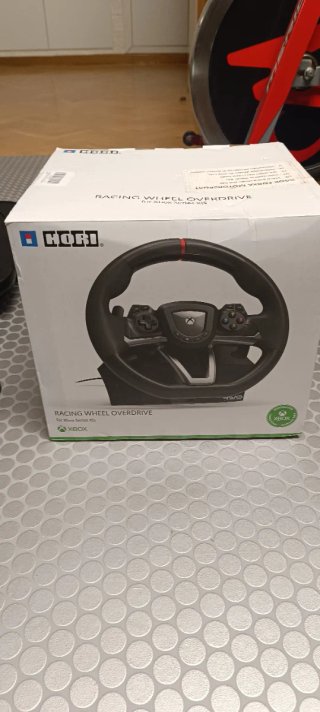 Volante Hori Racing Wheel Overdrive Xbox y PC.