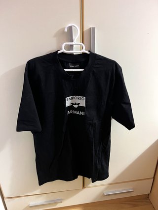 Camiseta Manga Corta Emporio Armani Negro Talla M