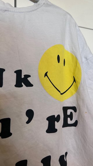 Camiseta Stradivarius Smiley Talla S