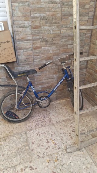 Bicicleta Motoretta-2 Azul Años 80