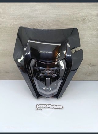 Careta KTM LED Negra Homologada 2017-2020