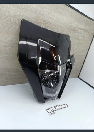 Careta KTM LED Negra Homologada 2017-2020