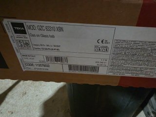 Placa Cristal Gas en 60 cm con función ExactFlame