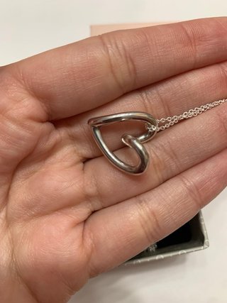 Collar Pandora Corazón Plata