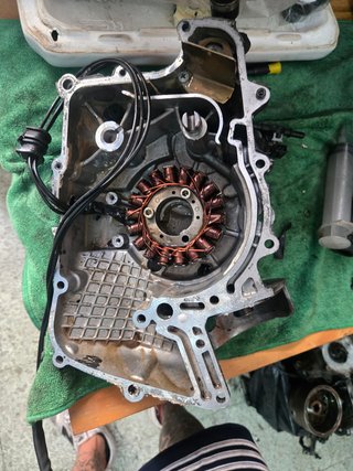 Tapa motor Piaggio Beverly 500