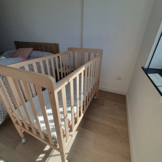 Cuna Micuna madera + colchón