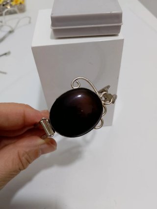 Bracciale Anni '80  in Agata
