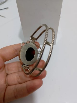 Bracciale Anni '80  in Agata