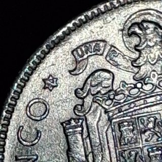 2 Monedas 5 Pesetas 1949 España 49* 50*
