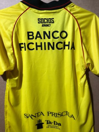 Camiseta de fútbol Barcelona dé Guayaquil talla L