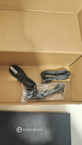 Estación Acoplamiento USB-C KVM CMSTEDCD Negra