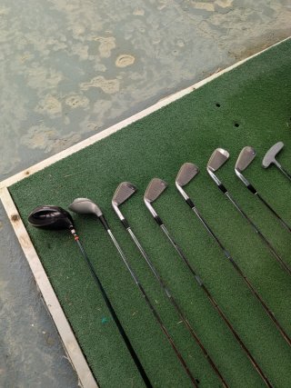 Set Palos Golf Dunlop + Driver Acer Diestro