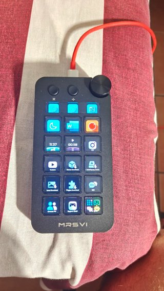 MRSVI Stream Dock Controlador Streaming.