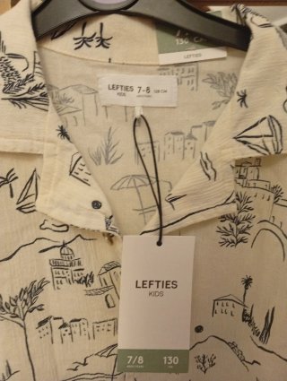 Camiseta niño Lefties estampado verano