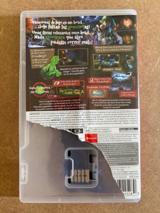 LUIGI’S MANSION 3 NINTENDO SWITCH   - COMO NUEVO