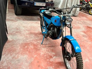 Bultaco Sherpa 350cc Trial Azul
