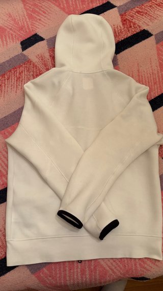 Chaqueta Nike Tech Fleece Blanca Talla M