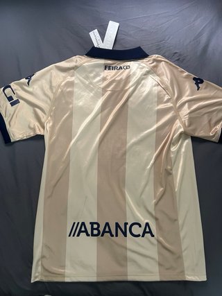 Camiseta Kappa Deportivo La Coruña Beige/Azul