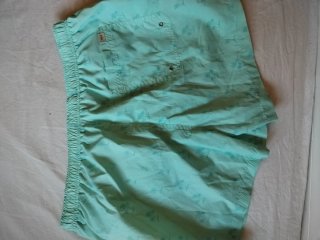 Bañador verde menta con palmeras