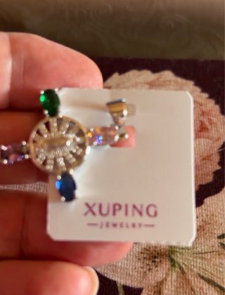 Colgante Dije Cruz Virgen Guadalupe Xuping
