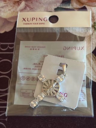 Colgante Dije Cruz Virgen Guadalupe Xuping
