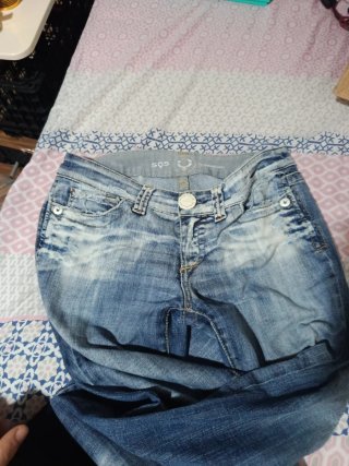 Pantalón vaquero SOS mujer azul