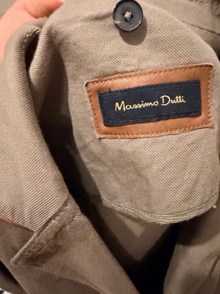 Blazer Massimo Dutti Mujer Talla S Marrón