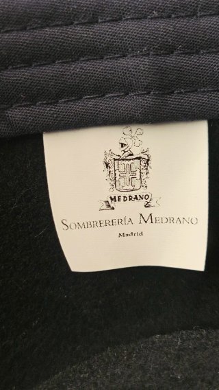 Sombrero Fedora Ala Ancha Sombrerería Medrano