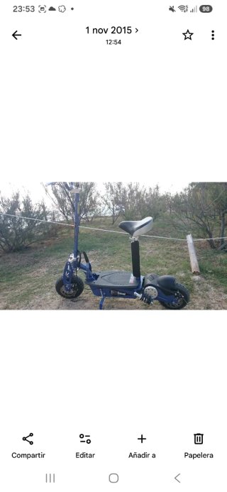 Patinete eléctrico Raycool como nuevo