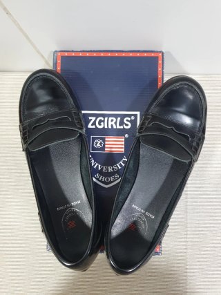 Zgirls Mocasines Escolares Negros Talla 39 de niña