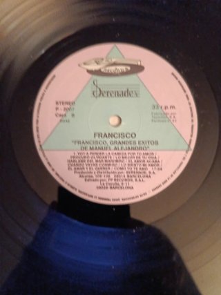 Vinilo Francisco Grandes Éxitos