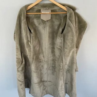 Gabardina Balmain Beige/Verde Talla M