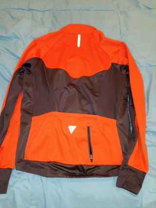Chaqueta Ciclismo B-PRO Naranja/Gris