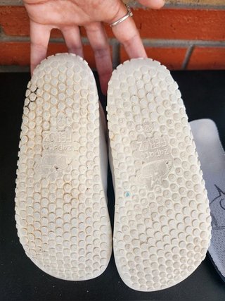 Zapatillas blancas zapato feroz 32
