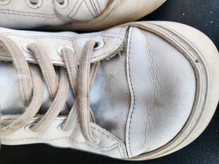 Zapatillas blancas zapato feroz 32