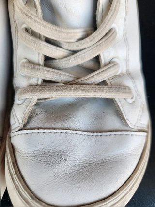 Zapatillas blancas zapato feroz 32