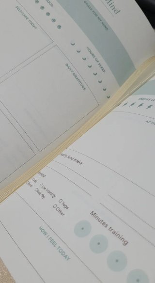 Wellness Journal per allenamenti e meditazione