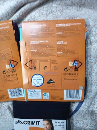 3 Camisetas Técnicas Crivit Mujer Talla M