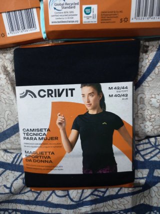 3 Camisetas Técnicas Crivit Mujer Talla M