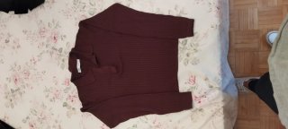 Jersey Zara Marrón Talla XS