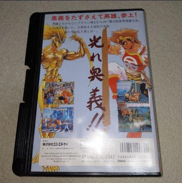 World Heroes Perfect Neo Geo AES