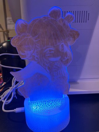 Lámpara LED 3D Himiko Toga - My Hero Academia