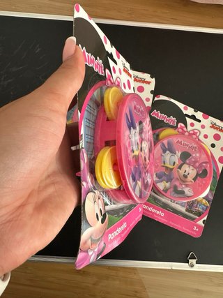 3 Panderetas Minnie Mouse Disney Junior