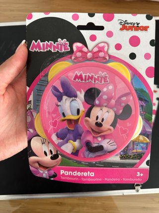 3 Panderetas Minnie Mouse Disney Junior