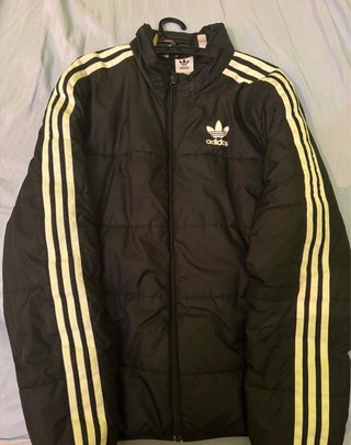 Chaqueta Adidas Negra con Rayas