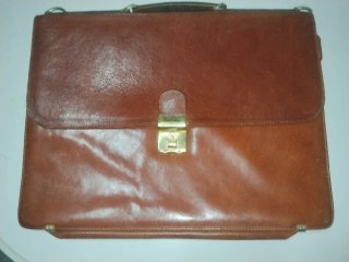 Cartera Pierre Cardin Piel Marrón Ejecutiva