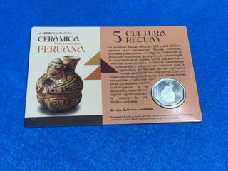 Moneda S/ 1 Cultura Recuay Perú