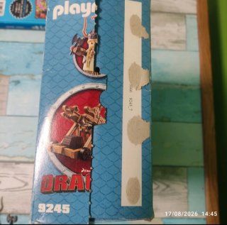Playmobil 9245 Dragones Catapulta Vikingo