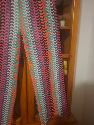 Pantalones anchos Zalando talla S