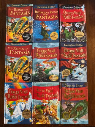 Libros Geronimo Stilton Reino Fantasia